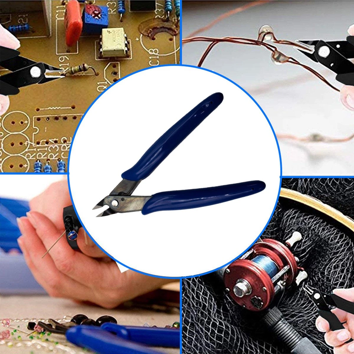 MMOBIEL Ultra Scherpe Kniptang Voor Sieraden / Spoel / Gundam Modelbouw 8 MMOBIEL Ultra Scherpe Kniptang Voor Sieraden / Spoel / Gundam Modelbouw - Afbeelding 6