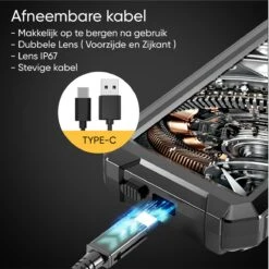 Endoscoop Camera Dual Lens Inspectiecamera 10M – Full HD – 5.0” Scherm – Met Opbergtas - IP68 Waterdicht – Incl. Micro SD Kaart 32GB 12 Endoscoop Camera Dual Lens Inspectiecamera 10M – Full HD – 5.0” Scherm – Met Opbergtas - IP68 Waterdicht – Incl. Micro SD Kaart 32GB -WerkPro Verkoopwinkel 1200x1200 1785