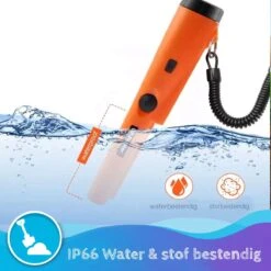 Summer Spark Pinpointer - Metaal Detector Professioneel - Oranje - Metaaldetector Voor Volwassenen / Kinderen -WerkPro Verkoopwinkel 1200x1200 1790