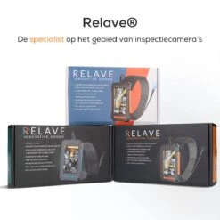 Relave Inspectiecamera Met Scherm 5M - Endoscoop - 1080P HD - 4.3 Inch LCD Scherm - IP67 Waterdicht - LED Verlichting - Inspectie Camera -WerkPro Verkoopwinkel 1200x1200 1797