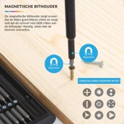 Professionele Precisie Schroevendraaierset 24-Delig Magnetisch - Gereedschap Voor Laptop / Camera / Smartphone / IPhone / Tablet / Macbook / Brillen / Horloges / Uurwerk -WerkPro Verkoopwinkel 1200x1200 1803