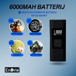 EnDrie® Luchtcompressor - Ballen Pomp – Elektrische Pomp – Pomp Voor Auto, Luchtbed , Fietsband , Autoband En Bal – Compressor Set – Kleine Compressor – Banden Pomp – Ingebouwde Powerbank En Zaklamp - Draagbare Luchtcompressor - 6000mAh 19 EnDrie® Luchtcompressor - Ballen Pomp – Elektrische Pomp – Pomp Voor Auto, Luchtbed , Fietsband , Autoband En Bal – Compressor Set – Kleine Compressor – Banden Pomp – Ingebouwde Powerbank En Zaklamp - Draagbare Luchtcompressor - 6000mAh -WerkPro Verkoopwinkel 1200x1200 181