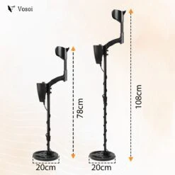 Vosoi - Hoogwaardige Metaal Detector - Inclusief Koptelefoon En Schep + Opberghoes - Nauwkeurige Pinpointer Optie - Verstelbare Hoogte - Waterdichte Zoekspoel - Geschikt Voor Kinderen En Volwassenen -WerkPro Verkoopwinkel 1200x1200 1816