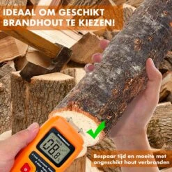 DynaBright Vochtmeter - Incl. Batterij - Digitale Hygrometer - Hout - Muur - Haardhout - Vochtigheid - Verlicht LCD Scherm -WerkPro Verkoopwinkel 1200x1200 1819