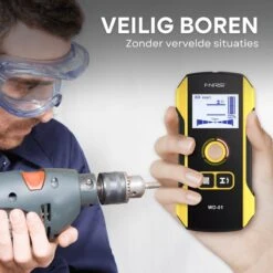Fnirsi Digitale Leidingdetector WD-01 - Kabelzoeker - Multidetector - Detector - Leidingzoeker - Kabeldetector -WerkPro Verkoopwinkel 1200x1200 1826