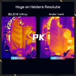 Infiray P2 PRO Warmtebeeldcamera Met Optische Lens - Warmtecamera Voor Android - Warmtemeter - Infrarood Camera 256x192 Pixels - 25 Hz -20° Tot 550° -WerkPro Verkoopwinkel 1200x1200 1844