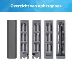 YONO Professionele Precisie Schroevendraaierset 44-Delig Magnetisch - Gereedschap Voor Laptop / Camera / Smartphone / IPhone / Tablet / Macbook / Brillen / Horloges / Uurwerk -WerkPro Verkoopwinkel 1200x1200 1882