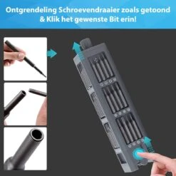 YONO Professionele Precisie Schroevendraaierset 44-Delig Magnetisch - Gereedschap Voor Laptop / Camera / Smartphone / IPhone / Tablet / Macbook / Brillen / Horloges / Uurwerk -WerkPro Verkoopwinkel 1200x1200 1883