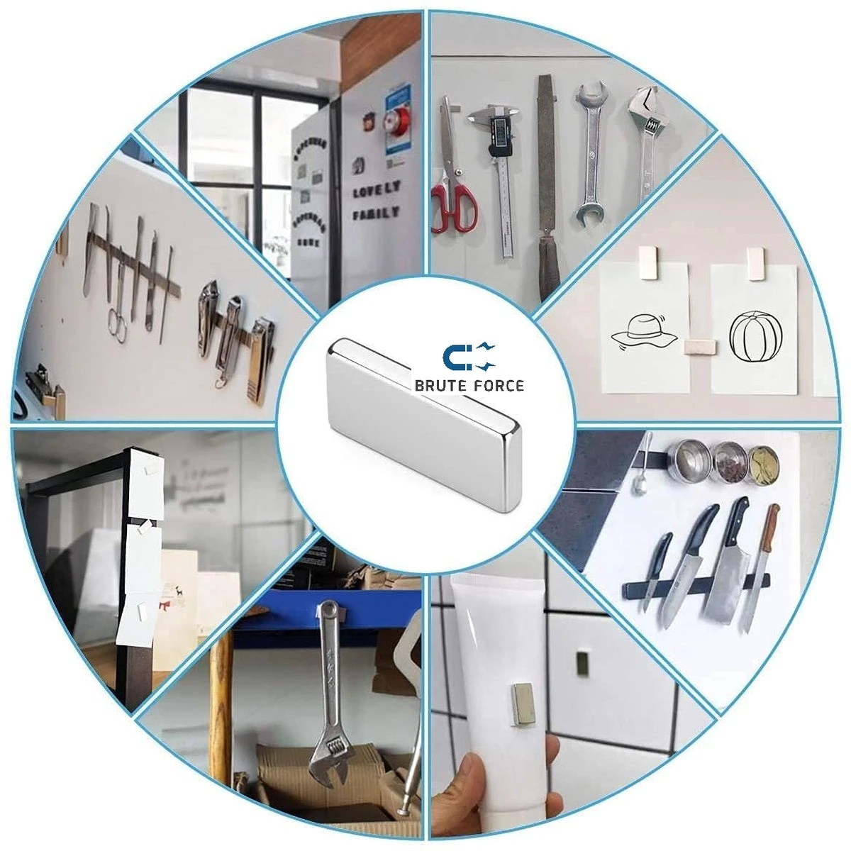 10x Super Magneten BlokMagneten 25 X 8 X 2 Mm Neodymium N52 Vernikkeld 8 10x Super Magneten BlokMagneten 25 X 8 X 2 Mm Neodymium N52 Vernikkeld - Afbeelding 6