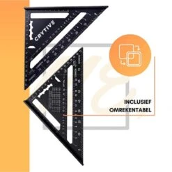 Winkelhaak - Blokhaak - Zwaaihaak - Schrijfhaak - Speed Square - Metalen Winkelhaak - 5 In 1 Winkelhaak -WerkPro Verkoopwinkel 1200x1200 1968