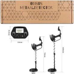 ODISUS Metaal Detector Voor Goud, Munten, Sierraden, ... - Metaaldetector Voor Kinderen & Volwassenen - 20 Cm Detectie Diepte - 78 Tot 103 Cm Lang - Inclusief Koptelefoon & Schep & 2x Batterijen & Pintpointer -WerkPro Verkoopwinkel 1200x1200 1979