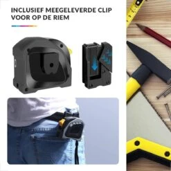 YONO Laser Afstandsmeter - 40 Meter + 5 M Rolmaat 2in1 – Digitaal – Zwart En Geel -WerkPro Verkoopwinkel 1200x1200 2033