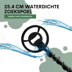 DETECT-IT PRO Metaaldetector Voor Kinderen En Volwassenen - Pinpointer - LCD Scherm - Waterdicht - Verstelbaar - Inclusief Batterijen En Schep/Pikhouweel -WerkPro Verkoopwinkel 1200x1200 2060