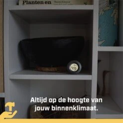 Tool Meister TM2 – Hygrometer & Thermometer - Binnen/Buiten/Koelkast – Digitaal -Zwart - Incl Batterijen -WerkPro Verkoopwinkel 1200x1200 2065