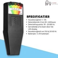 Merkloos K2 Meter Ghost En Spirit Box - EMF Meter - EMF Detector - K2 EMF - Zwart -WerkPro Verkoopwinkel 1200x1200 2066