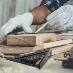 ATV PERFECTUM Winkelhaak – Metrisch - Aluminium - Hoekmeter – Speed Square -Blokhaak – Zwaaihaak -WerkPro Verkoopwinkel 1200x1200 2108