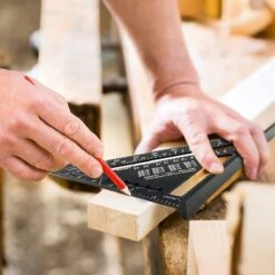 ATV PERFECTUM Winkelhaak – Metrisch - Aluminium - Hoekmeter – Speed Square -Blokhaak – Zwaaihaak -WerkPro Verkoopwinkel 1200x1200 2109