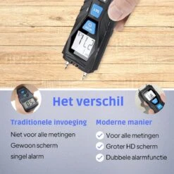 Mestek Vochtmeter WM700 - Hygrometer - Muren - Binnen - Vochtmeters - Inclusief Opbergtas -WerkPro Verkoopwinkel 1200x1200 2141