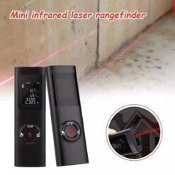 LOUZIR Laser Afstandsmeter - 40 Meter Bereik - 2mm Nauwkeurig - Digitaal Meetapparaat Voor Lengte (m) / Oppervlakte (m2) / Volume (m3) - Binnen En Buiten - Stof- En Spatwaterdicht -Directe En Continue Metingen -WerkPro Verkoopwinkel 1200x1200 2156