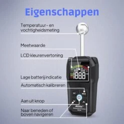 Mestek Pinless Vochtmeter WM700B - Hygrometer - Muren - Binnen - Vochtmeters - Inclusief Opbergzakje -WerkPro Verkoopwinkel 1200x1200 2198