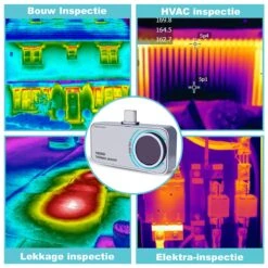 TibaGoods - Warmtebeeldcamera - Warmtecamera Voor Android En Windows (USBC) - 256 X 192 Pixels - -15 Tot 600 °C - Thermische Camera -WerkPro Verkoopwinkel 1200x1200 2217