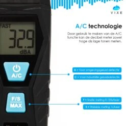 Decibel Meter - Db Meter - Geluidsmeter - Meet Tussen 30 DB En 130 DB - Nauwkeurig Tot 1,5 DB - Inclusief Batterijen -WerkPro Verkoopwinkel 1200x1200 2238