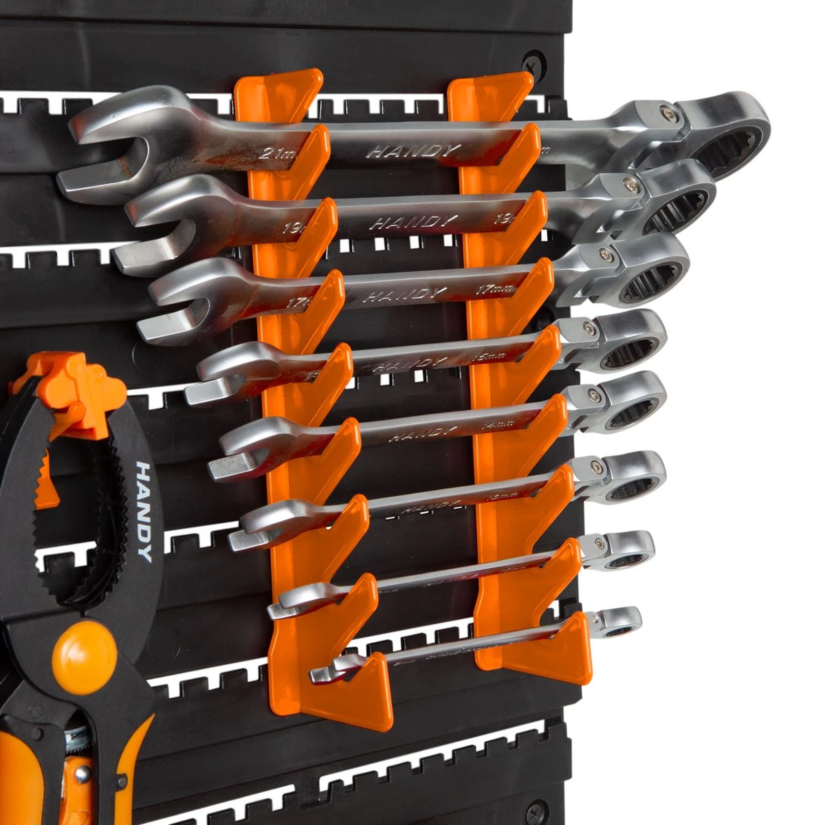 Handy - Wand Gereedschapshouder Voor In Garage Of Schuur - 2 Panelen - Met Toebehoren! - Gereedschapsorganizer - Gereedschapswand - Ophangsysteem - Gereedschapsbord 4 Handy - Wand Gereedschapshouder Voor In Garage Of Schuur - 2 Panelen - Met Toebehoren! - Gereedschapsorganizer - Gereedschapswand - Ophangsysteem - Gereedschapsbord - Afbeelding 2