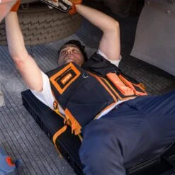 FUXTEC Werkbank - 5in1 - Universele Werkbank, Werkplatform, Steiger, Zaagbok, Transportrol En Werkplaatsrolbord In één - FX-WB -WerkPro Verkoopwinkel 1200x1200 2349