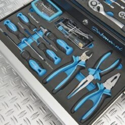 Datona® Gereedschapskist - 4 Lades Gevuld - Zwart -WerkPro Verkoopwinkel 1200x1200 2352