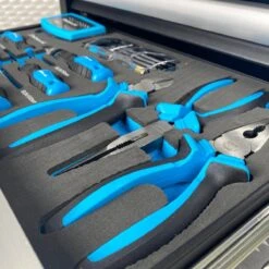 Datona® Gereedschapskist - 4 Lades Gevuld - Zwart -WerkPro Verkoopwinkel 1200x1200 2355