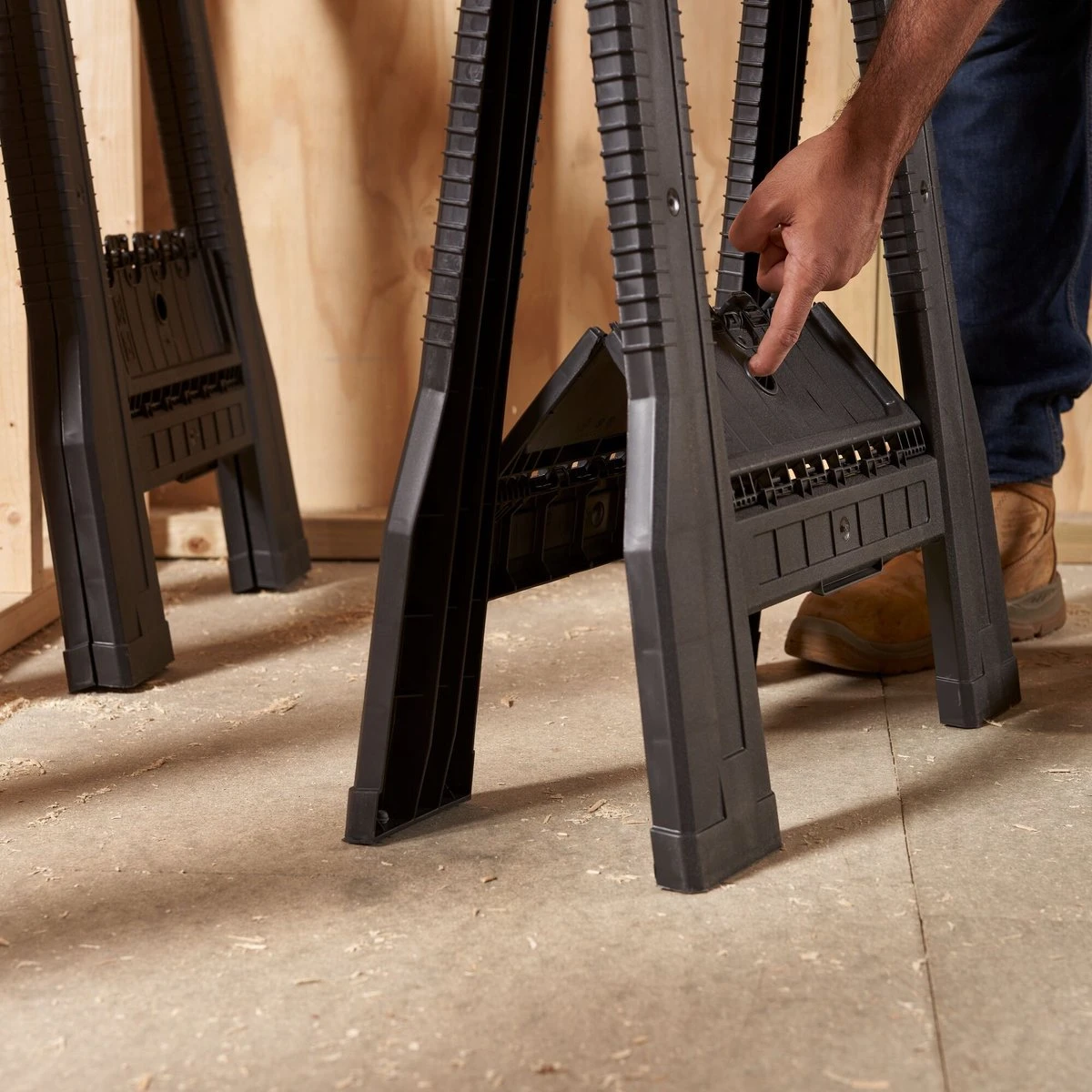 STANLEY STST1-70355 Opvouwbare Zaagbok - 2 Stuks 17 STANLEY STST1-70355 Opvouwbare Zaagbok - 2 Stuks - Afbeelding 15