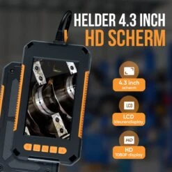Strex Inspectiecamera Met Scherm 5M - 1080P HD - 4.3 Inch LCD Scherm - IP67 Waterdicht - LED Verlichting - Endoscoop - Inspectie Camera -WerkPro Verkoopwinkel 1200x1200 2387