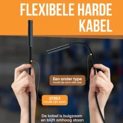 Strex Inspectiecamera Met Scherm 5M - 1080P HD - 4.3 Inch LCD Scherm - IP67 Waterdicht - LED Verlichting - Endoscoop - Inspectie Camera -WerkPro Verkoopwinkel 1200x1200 2389