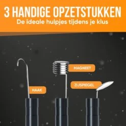 Strex Inspectiecamera Met Scherm 5M - 1080P HD - 4.3 Inch LCD Scherm - IP67 Waterdicht - LED Verlichting - Endoscoop - Inspectie Camera -WerkPro Verkoopwinkel 1200x1200 2391