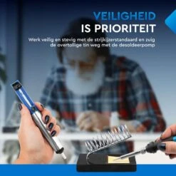 Merkloos Soldeerbout Station - Set 21-Delig - Verwisselbare Punten - Inclusief Tin & Houder -WerkPro Verkoopwinkel 1200x1200 24