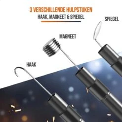 Strex Inspectiecamera Met Scherm 10M - 1080P HD - 4.3 Inch LCD Scherm - IP67 Waterdicht - LED Verlichting - Endoscoop - Inspectie Camera -WerkPro Verkoopwinkel 1200x1200 2407