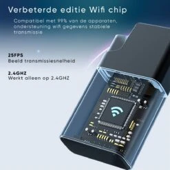 Webvision Inspectiecamera Dubbele Lens 5M – Endoscoop – Inspectie Camera – Endoscoop Camera – Voor Android/IOS - IP68 Waterdicht - 1080P HD -WerkPro Verkoopwinkel 1200x1200 2419