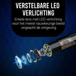 Endoscoop Camera HD Inspectiecamera 5M – 5.0” Scherm – Luxe Opbergtas - IP67 Waterdicht – Incl. Micro SD Kaart 32GB -WerkPro Verkoopwinkel 1200x1200 2439