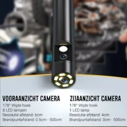 Endoscoop Camera Dual Lens Inspectiecamera 10M – Full HD – 4.5” Scherm – Luxe Opbergtas - IP68 Waterdicht – Incl. Micro SD Kaart 32GB -WerkPro Verkoopwinkel 1200x1200 2451