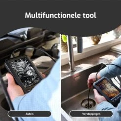 STURMM® ST-IC401 - Industriële Endoscoop Met Dubbele Camera - Professionele Inspectiecamera - 5.0 INCH Display - Inclusief Gratis 32GB Micro SD - 10 Meter Kabel -WerkPro Verkoopwinkel 1200x1200 2457