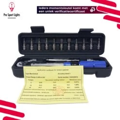 Pro Sport Lights Momentsleutel Fietsgereedschap 1/4 - Fiets 2/24Nm - Draaimomentsleutel Set -WerkPro Verkoopwinkel 1200x1200 2484