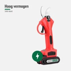 Mardin Elektrische Snoeischaar - Accu Snoeischaar – Elektrische Heggenschaar – Snoeischaar - Inclusief Koffer - Extra Accu - Rood -WerkPro Verkoopwinkel 1200x1200 251