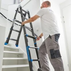 ALDORR Professional - Multiladder Uitschuifbare Vouwladder 4x4 - 4,00 Meter -WerkPro Verkoopwinkel 1200x1200 2584