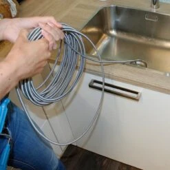 TETRA Ontstoppingsveer 10 M - Ø 6mm - Reinigingsveer - Afvoerontstopper - Gootsteenontstopper -WerkPro Verkoopwinkel 1200x1200 2652