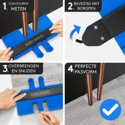 EDELHAND© Contourmal Groot Met Houder In Praktische Set Van 2 - Contrameter Als Duplicaatmeter Met Extra Diepte - Ambachtelijk Gereedschap Gadget Als Cadeau Voor Man En Vader -WerkPro Verkoopwinkel 1200x1200 2681