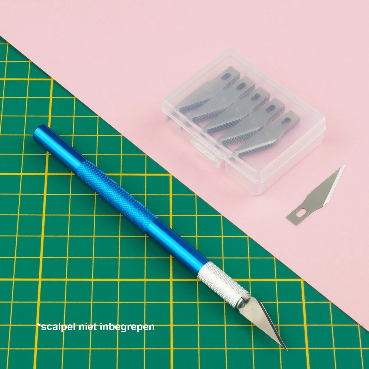 Scalpel Mesjes Nr.11 - Navulverpakking 50 Stuks Voor Hobbymes 5 Scalpel Mesjes Nr.11 - Navulverpakking 50 Stuks Voor Hobbymes - Afbeelding 3