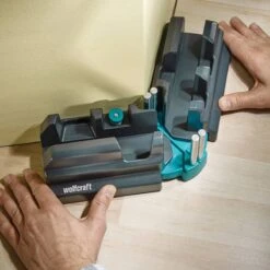 Wolfcraft - Zweihaak En Verstekbak - 2-in-1-product Voor Plinten - 6948200 - 100mm -WerkPro Verkoopwinkel 1200x1200 2726