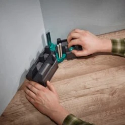 Wolfcraft - Zweihaak En Verstekbak - 2-in-1-product Voor Plinten - 6948200 - 100mm -WerkPro Verkoopwinkel 1200x1200 2727