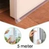 Merkloos Tochtstrips Voor Deur En Raam Zelfklevend 5 Meter X 2,5 Cm - Bespaar Energie & Geld Door Tochtstrips – Tochtwering Strips – Isolatiemateriaal– Geschikt Voor Bijna Alle Deuren & Ramen – Deur Strip – Sealing Strip – Tocht Strip – Tochtstopper