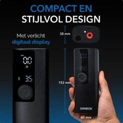 Donrox Ride F522 Draagbare Compressor Bandenpomp - Luchtcompressor Oplaadbaar - Fiets Tot Auto - Elektrische Fietspomp -WerkPro Verkoopwinkel 1200x1200 282